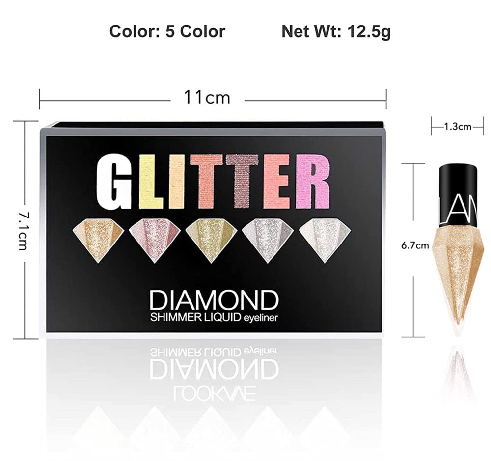 Go Ho eyeliner applied to inner eye corner adding reflective pop and brightening benefit
