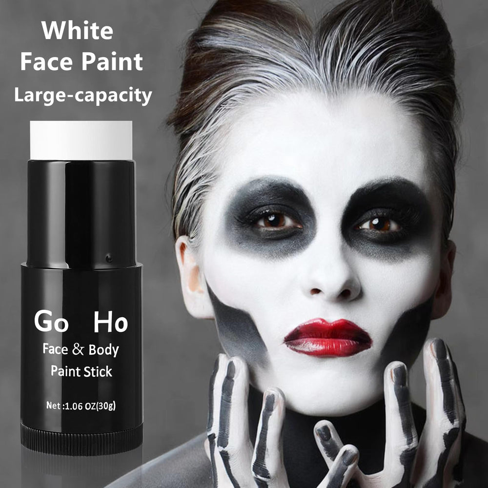 Go Ho application on model face illustrating even opaque coverage
