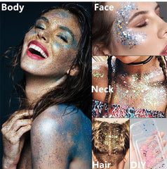 Go Ho multiuse swatches on eye, lip, nail, shows creative versatility