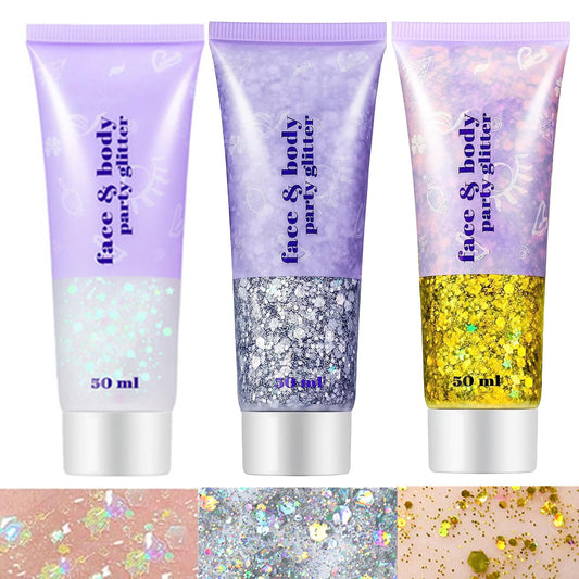 Go Ho front packaging showing glitter gel for bold event sparkle