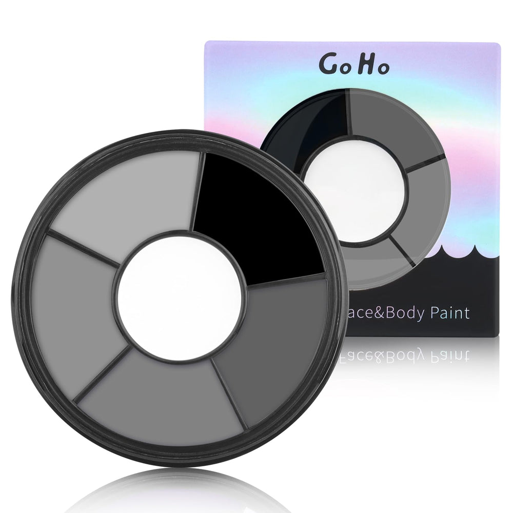 Go Ho front palette showing six gray shades and easy-to-select pans for SFX