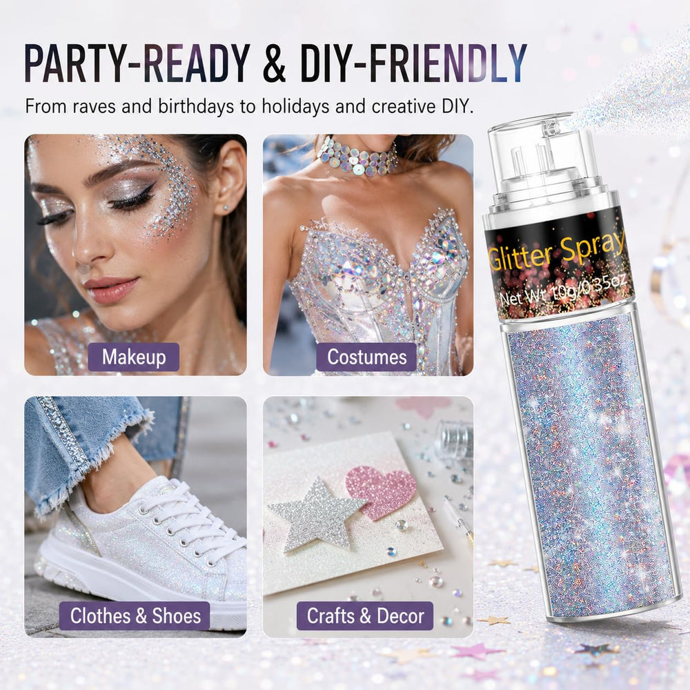 Go Ho applied at party scene showing festival-ready sparkle
