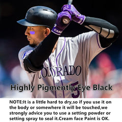 Go Ho stick applied to shoulder demonstrating body paint coverage