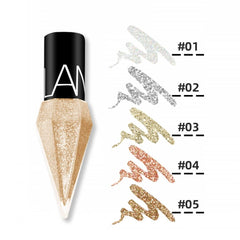 Go Ho shade lineup flatlay highlighting each metallic color for easy mix-and-match looks