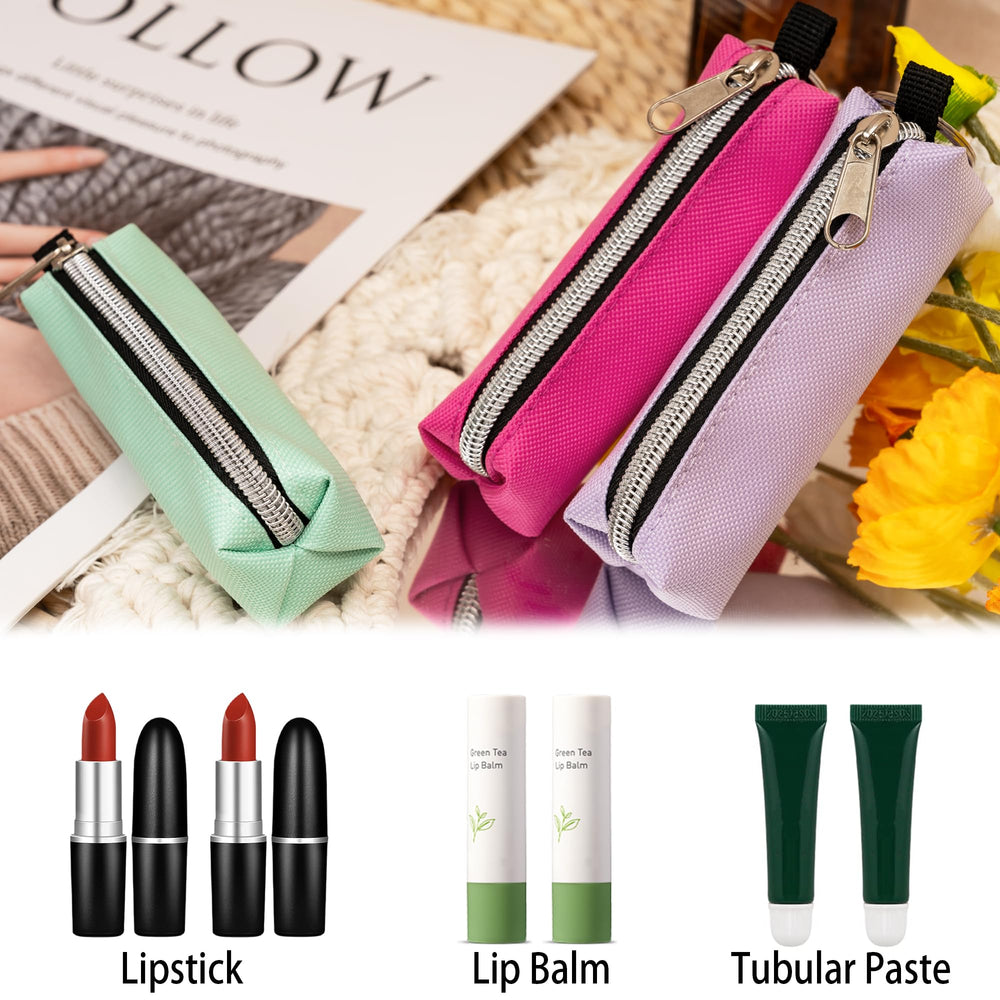 GOCOHHI sleeve holding three chapsticks showing compact organization benefit