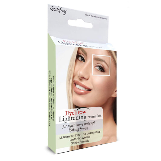 Godefroy kit front packaging showing product and instructions for easy home lightening