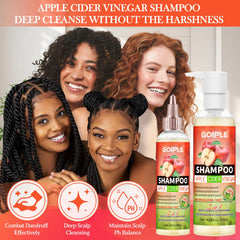 Goiple label detail highlighting apple cider vinegar-inspired formula benefit