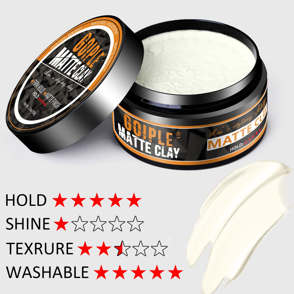 Goiple clay open jar showing matte texture for firm sculpting
