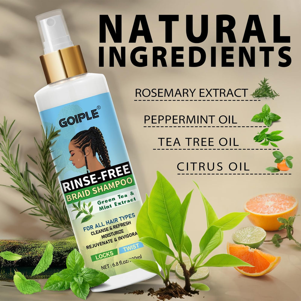 Goiple nozzle spraying fine mist for easy targeted cleansing