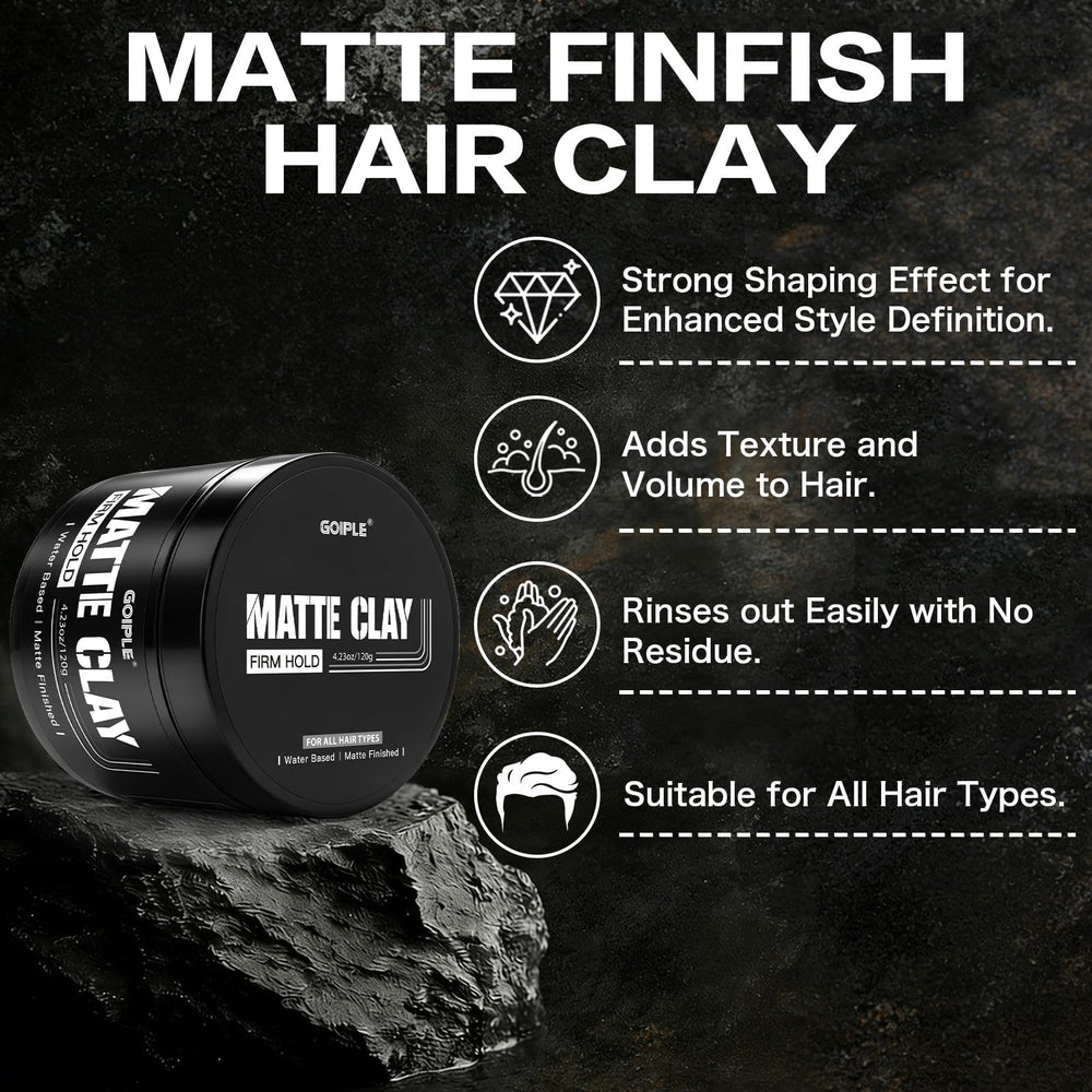 Goiple close-up of clay texture highlighting grip and matte finish