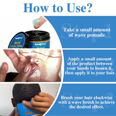 Goiple with durag lifestyle shot showing polished, maintained waves benefit