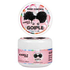 Goiple front jar showing label and clean design for visible store shelf benefit