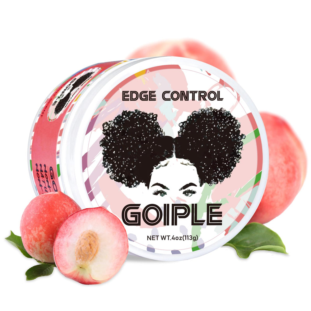 Goiple jar front packaging showing 4oz and peach scent benefit