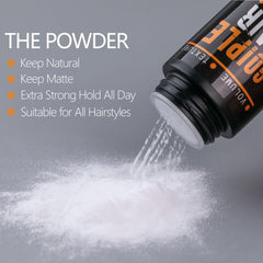 Morning routine scene with Goiple powder for fast styling