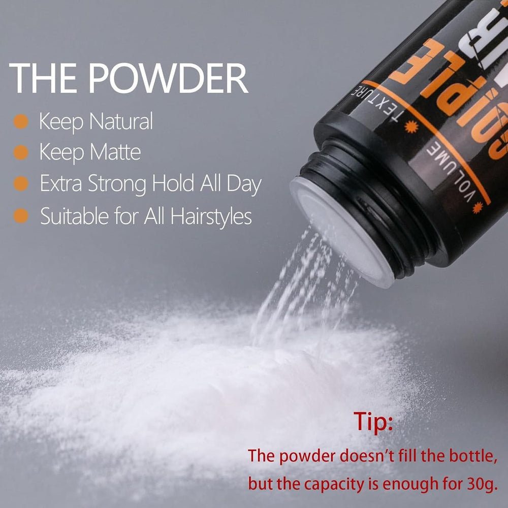 Goiple open jar close-up showing fine powder texture and easy-to-dispense formula