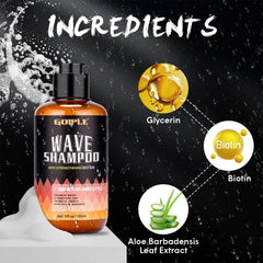 Goiple shampoo lather texture demonstrating gentle cleansing and hydration