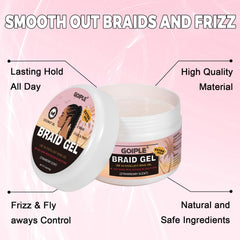 Goiple pouring strawberry-scented gel detail showing smooth consistency and shine