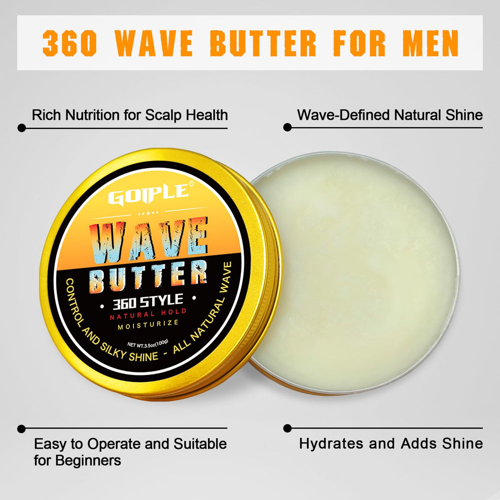 Goiple in-use while brushing waves to show enhanced pattern hold
