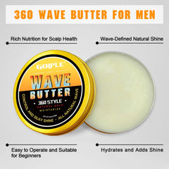 Goiple in-use while brushing waves to show enhanced pattern hold