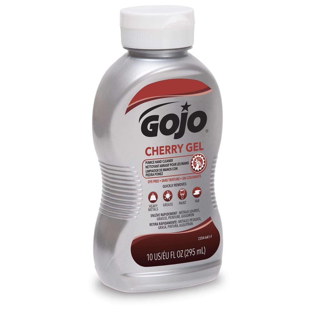 GOJO close-up of pumice texture with visible scrub particles for deep cleaning