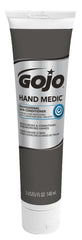 GOJO Hand Medic PROf front tube showing label and compact size for on-site conditioning