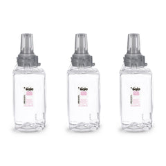 GOJO refill front label showing product name and size, assures reliable supply