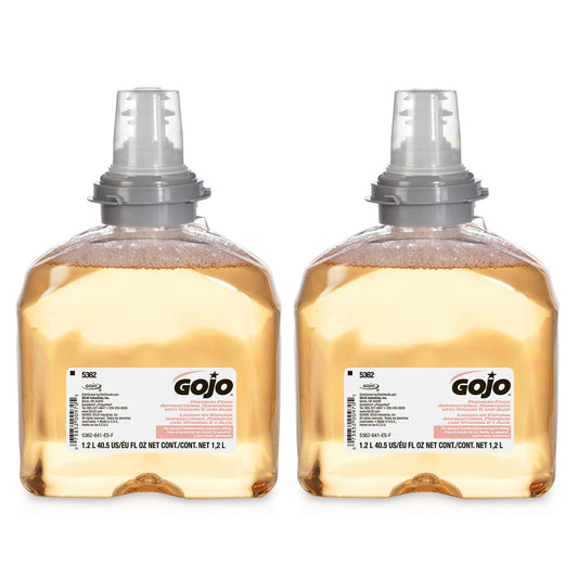GOJO TFX front packaging showing brand and fresh fruit scent benefit