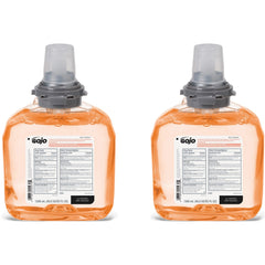 GOJO TFX label and ingredients panel showing conditioners and PCMX information