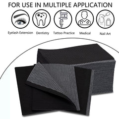 GoLashFun mat in salon use under polish bottles keeping table clean