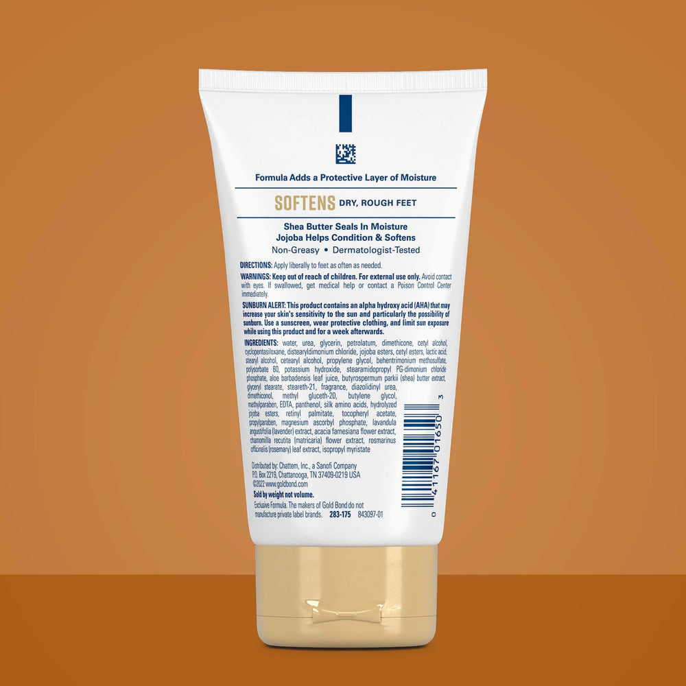 Gold Bond open cap with cream on fingertip demonstrating easy application and fast absorption