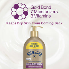 Gold Bond bottle staged in bathroom for daily use and routine convenience