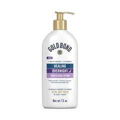 Gold Bond bottle front showing label and calming lavender scent benefit