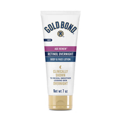 Gold Bond front pump bottle showing label and product benefits