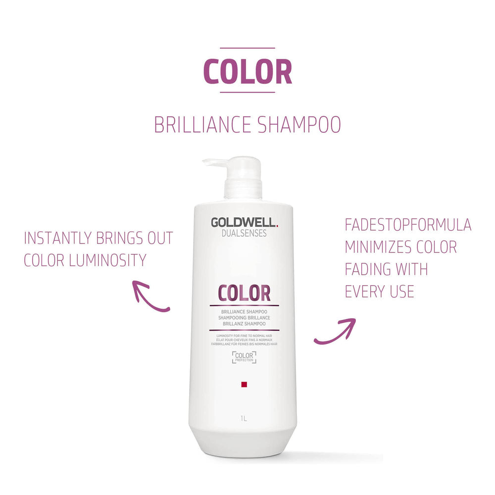 Goldwell rich lather demonstrating gentle cleansing and shine