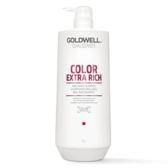 Goldwell bottle front view shows product identity and large 1L size benefit