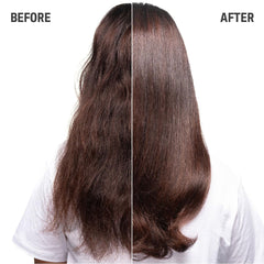 Goldwell shampoo texture pouring from bottle highlights creamy lather benefit
