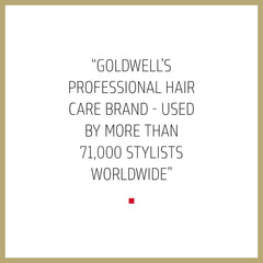Goldwell shampoo creamy foam texture revealing rich lather benefit