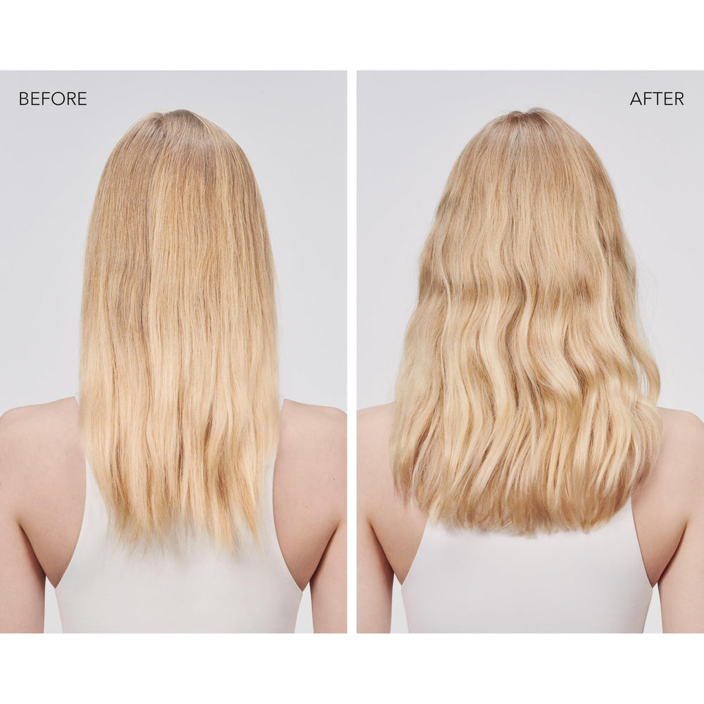 Goldwell product in hand for size comparison and travel-friendly benefit