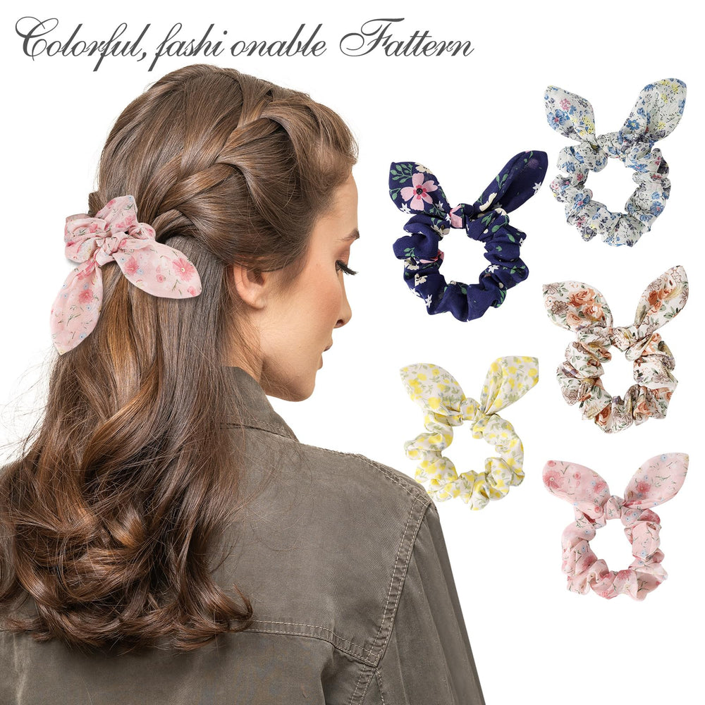 Golilyfine scrunchie holding a thick ponytail with secure hold