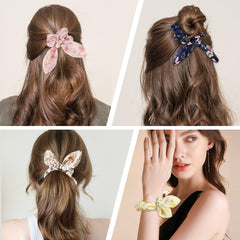 Golilyfine scrunchie worn on wrist as a stylish accessory