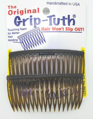 Good Hair Days tortoise-shell sidecomb front packaging showing classic design and durable hold