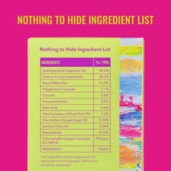 Good Molecules bar used on face in skincare routine for even tone