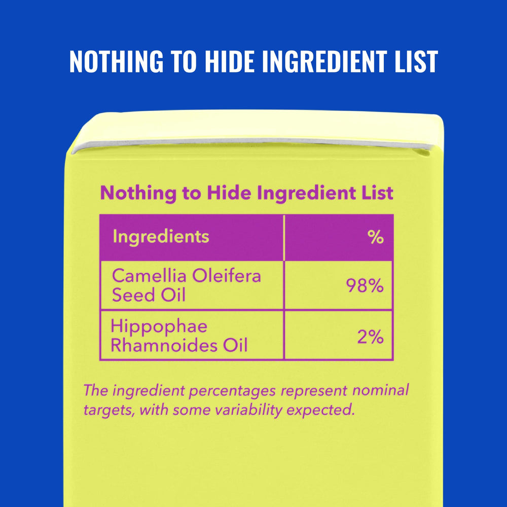 Good Molecules bottle held in hand to show travel-friendly 13ml size
