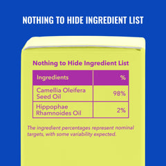 Good Molecules bottle held in hand to show travel-friendly 13ml size