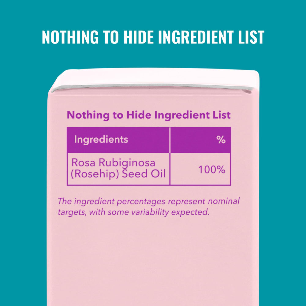 Good Molecules label close-up showing cold-pressed, single-ingredient clarity