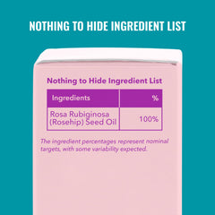 Good Molecules label close-up showing cold-pressed, single-ingredient clarity