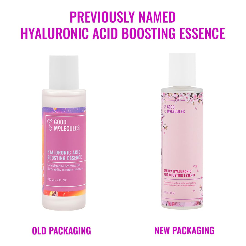Good Molecules in bathroom routine portraying daily use and boosted moisture