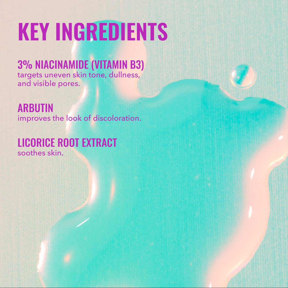 Good Molecules toner pouring into hand to illustrate easy absorbency