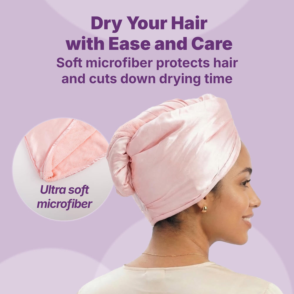 GOODY microfiber close-up showing absorbent fibers for faster drying