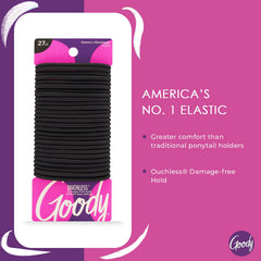 Goody braided 4mm elastic close-up showing soft texture and gentle hold